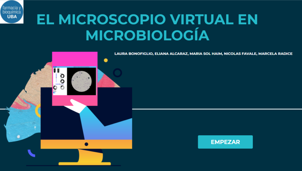 El microscopio virtual en microbiología.